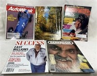 Lot Of 5 Vintage Magazines
