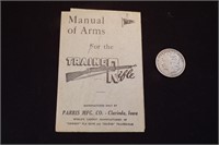 Vintage Manual of Arms Trainerifle - Parris Mfg.