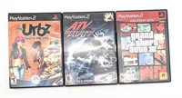 Lot Of 3 Play Station 2 Games