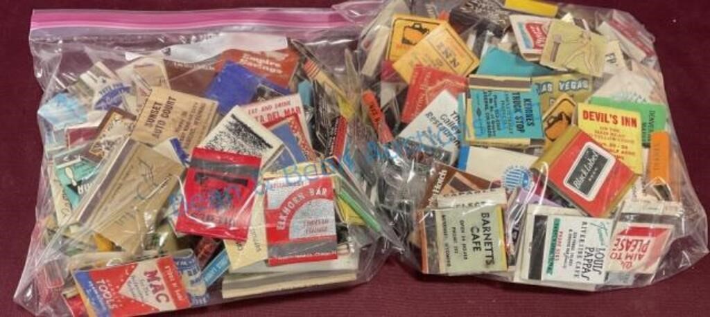 Two large bags of Matchbook collection
