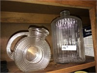 Vintage Water Jar & Pitcher