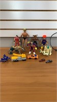 Lot of miscellaneous figures