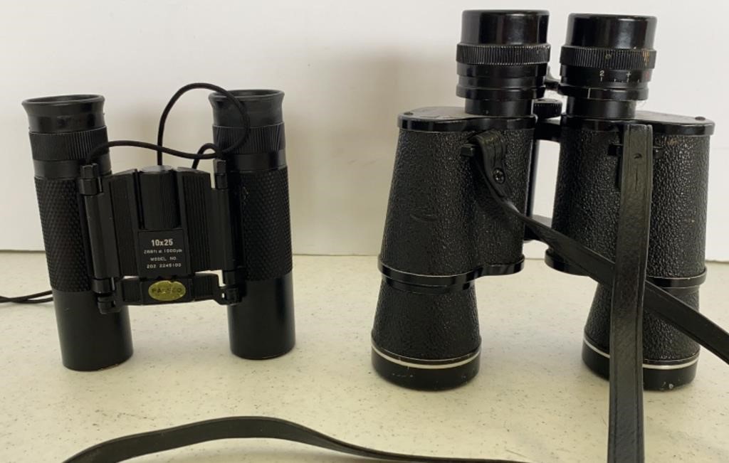 Sears 7x35mm & Other 10x25 Binoculars