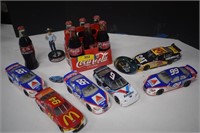 Nascar Coke, Figurine, & Die Cast Cars