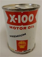 SHELL X-100 PREMIUM MOTOR OIL COIN BANK