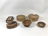 Group of Miscellaneous Baskets
