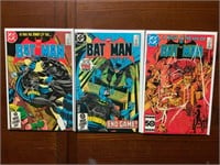 DC Comics 3 piece Batman 380-383