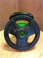 25lbs  Rubber Weight Plate