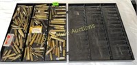 Various ammo / brass & trays