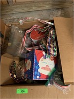 LOT OF CHRISTMAS RIBBON