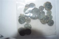 (23) Ancient Copper Coins, Greek to Late Roman