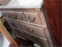Dresser with 2 night stands