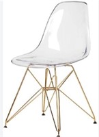 Plata Import Modern Eiffel Transparent Chair With