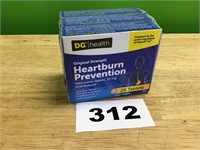 Heartburn Prevention Acid Reducer lot of 3