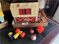 Fisher Price Barn w/ Some Parts