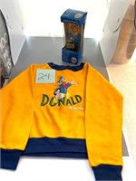 Vintage Donald Duck 6x childs sweatshirt/Empire bo