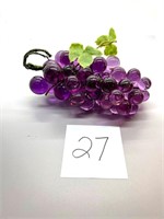 Hard Plastic Purple Grapes