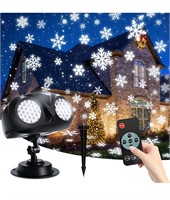 ($45) Christmas Snowflake Projector Lights Outdoor