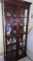 Lighted Curio --34" x 13" x 80"-Excellent Cond.