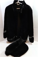 Beaver Fur Jacket w/ Hood, Made in Canada