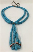 Turquoise Beaded Necklace