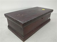 Original Oxblood Paint Document Box