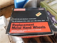 REPLACEMENT METAL HAND WHEEL, CRAFTSMAN