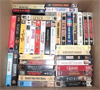 box lot 74 VHS movies
