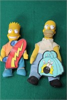 The Simpsons Burger King Promo Dolls