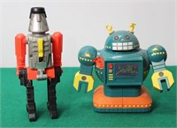 Go-Bots Ro-Gun Cap Gun / Avon Robot Bank