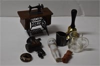 Vintage Singer Treadle Sample, Assorted Miniatures