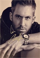 Autograph COA Calvin Harris Photo