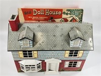 VINTAGE MARX METAL DOLL HOUSE W/ BOX