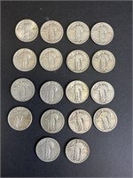 1917-1929 Silver Quarters