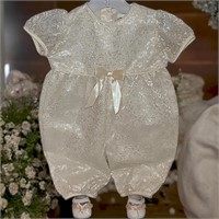 NWT Christening Baptism Outfit Sz 3/6 Months