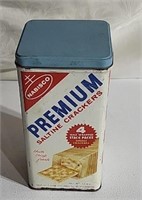 Nabisco Tin Saltine Cracker Container