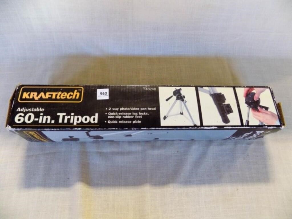 KRAFTtech Adjustable 60" Tripod