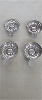 Set of 4 Wine Tasters, Silver Plated