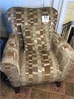 Upholster Arm Chair with Cushion (Scratch Marks)