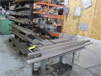 Cantilever Rack w/ Contents Including:
