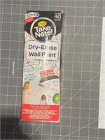 Crayola Dry Erase Wall Paint