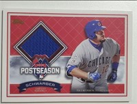 Game Used Jersey 070/100 Relic Kyle Schwarber