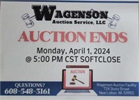 Auction Ends:  Mon, Apr 1, 2024 5:00pm cst