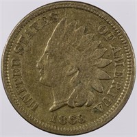 1863-P Indian Head Small Cent IHC CN