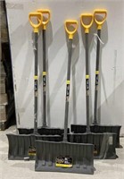 Lot of 5 Garant Snow Shovels - NEW