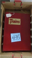 (12) 1959 Trains Magazines in Binder