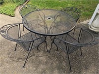 Metal Table Set