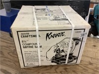 Never opened sears karate mitre saw