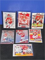 7 Patrick Mahomes II Cheifs Football Cards