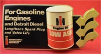 IH Engine Oil Plastic Advertising Sign